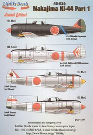 NAKAJIMA Ki-44 PT.1 #LLD48036