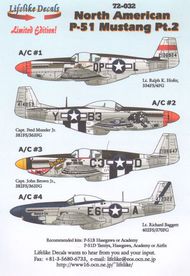 North-American P-51B/P-51D MustangA/C #1- #LLD72032