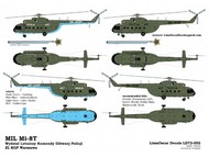  Lima Oscar Decals  1/72 Mil Mi-8T ZL KGP (Policja) LD72002