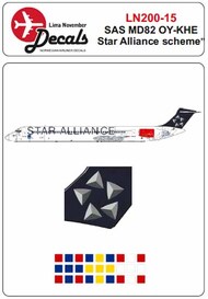 SAS Star Alliance McDonnell-Douglas MD-80 #LN200-15