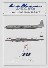 Douglas DC-7C Scandinavian Airline Services/SAS #LN44519