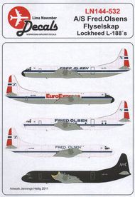 Lockheed L-188 Electra Fred Olsen; EuroExpress; A De C #LN44532