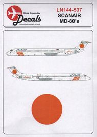 McDonnell-Douglas MD-80 SCANAIR Sun Jet #LN44537