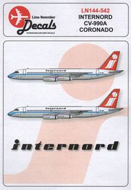 Internord Convair CV-990A (designed to be used with F-rsin kits) #LN44542