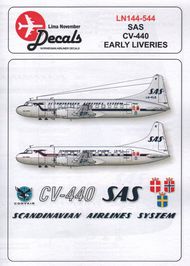 Convair CV-440 First 2 SAS schemes or the Welsh or Authentic Airliner kit. #LN44544