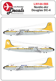 NORDIC-AIR/BAT Douglas C-54 / DC-4 #LN44566