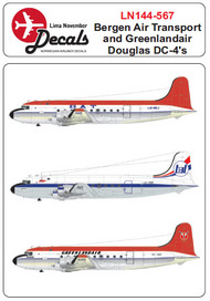  Lima November  1/144 BAT/GREENLANDAIR Douglas C-54 / DC-4 LN44567