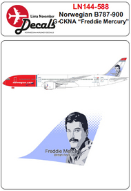 Lima November  1/144 Norwegian Boeing 787-900 G-CKNA 'Freddie Mercury' LN44588