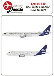  Lima November  1/144 SAS new cs Airbus A320/A321 LN44630