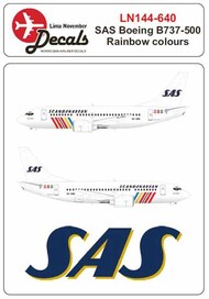 SAS Boeing 737-500 rainbow cs #LN44640