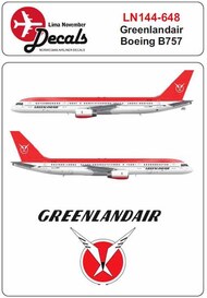  Lima November  1/144 Greenlandair Boeing 757 LN44648