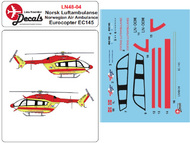 Luftambulansen Eurocopter EC145 . #LN48004