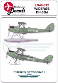 Wideroe DH-60 Moth #LN48012