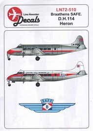 de Havilland Heron DH.114 Braathens SAFE #LN72-510