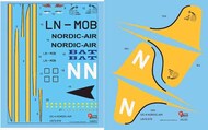 NORDIC-AIR/BAT Douglas DC-4 #LN72-519