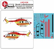  Lima November  1/72 Luftambulansen Eurocopter EC145 LN72-536