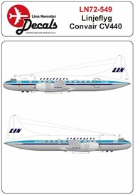 Linjeflyg Convair CV-440 #LN72-549