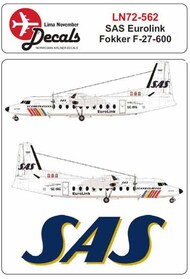 SAS Fokker F-27 rainbow cs including masks for both Airfix and Esci kits #LN72-562