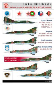 Brothers in Arms 2: Cold War Finale Mikoyan MiG-23MLs #LH32012