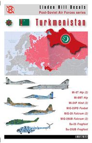 Post-Soviet Air Forces Turkmenistan. Mikoyan MiG-25, Mikoyan MiG-29A , Sukhoi Su-25, Mil Mi-8, Mil Mi-24 #LH72022