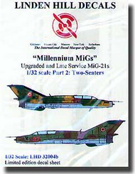  Linden Hill  1/32 'Millenium MiGs' MiG-21 Decals Pt.2 LHD32004B