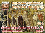  Linear-A  1/72 Imperator Justinian I. / Theodora I. 011-S