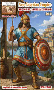  Linear-A  1/72 Neo-Assyrian Empire 911-605 BC Assyrian Command Set 1 016-S