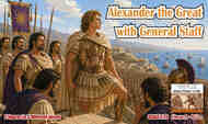  Linear-A  1/72 Alexander the Great with General Staff 022-S