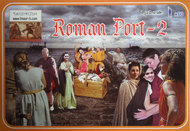 Roman Port Set 2 56 figures in 14 poses + barrels #LA075