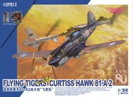  Lion Roar/Great Wall Hobby  1/32 Curtiss Hawk 81A2 American Volunteer Group Flying Tigers Fighter LNR3201