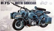 WWII German BMW R75 Motorcycle w/Sidecar (Re-Issue) #LNR3510