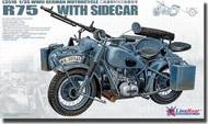  Lion Roar/Great Wall Hobby  1/35 WWII German BMW R75 with Sidecar w/ Photo-etched parts LNRL3510