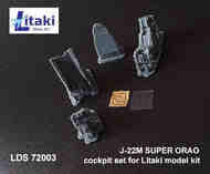  Litaki Model Kit  1/72 cockpit set for J-22M SUPER ORAO litaki model kit LLDS72003