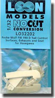  Loon Models  1/32 Fw.190D-9 Tail Surfaces/ Exhaust/ Seat LO32202