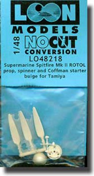  Loon Models  1/48 Spitfire Mk.II Conversion: ROTOL Prop and Starter Bulge LO48218