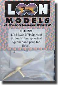  Loon Models  1/48 Ryan NYP Spirit of St. Louis Hemispherical Spinner and Prop LO48221