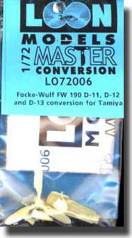  Loon Models  1/72 Focke-Wulf Fw.190D-11/12/13 Conversion LO72006