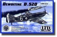  LTD Models  1/48 Dewoitine D.520 French Fighter LTD9801