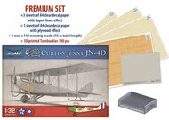 Curtiss Jenny JN-4D Premium (decals and turnbuckles) #LUK3252PRM