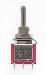 DPDT 5amp 120v Center Off Miniature Toggle Switch (4) #MNT3626004
