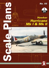  MMP Publishing  Books Hawker Hurricane Mk I & Mk II 1/24 MMP8129