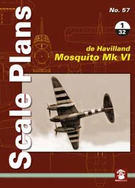  MMP Publishing  Books de Havilland Mosquito Mk VI 1/32 MMPSP57