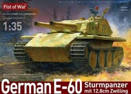  Modelcollect  1/35 Fist of War: German Sturmpanzer E-60 mit 12.8cm Zwilling MDO35011