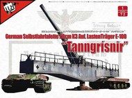  Modelcollect  1/72 Fist of War WWII German 28CM Kanone 3 Auf Lastenträger E-100 MDO72309