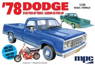  MPC  1/25 1978 Dodge D100 Custom Pickup Truck* MPC901