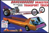  MPC  1/25 Ramchargers Dragster & Transporter Truck MPC970