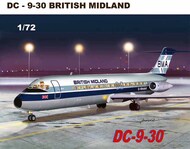  Mach 2  1/72 Douglas DC-9 British Midland (DC-9-30) GP112BMA