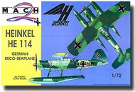  Mach 2  1/72 Heinkel He.114 German Recon Seaplane MAC0022