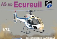  Mach 2  1/72 AS350 Squirrel Police French Helicopter MAC59