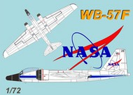 NASA WB57F Weather Recon Aircraft #MAC63